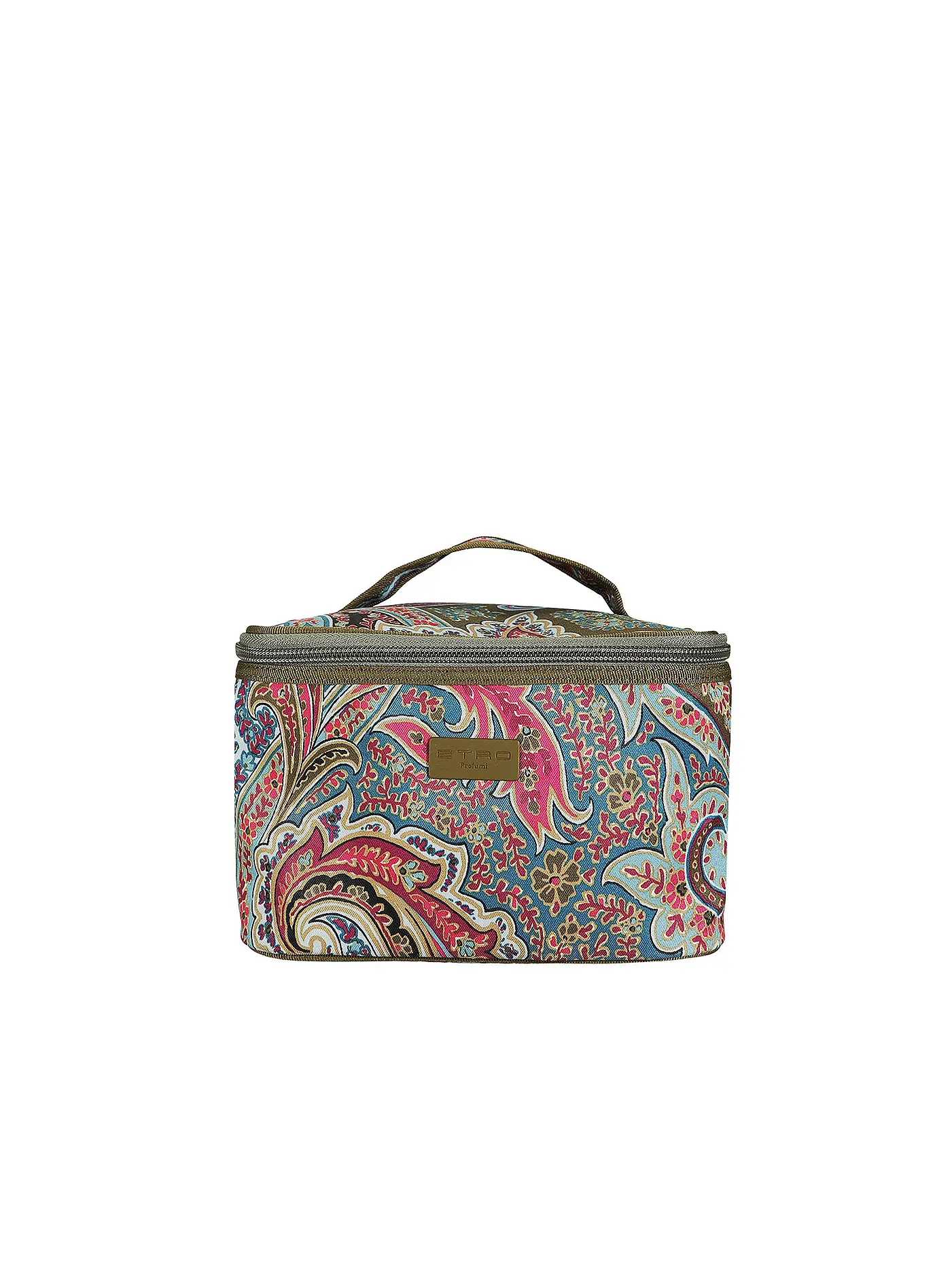 ETRO | Kosmetiktasche (aubergine) | dunkelgrün